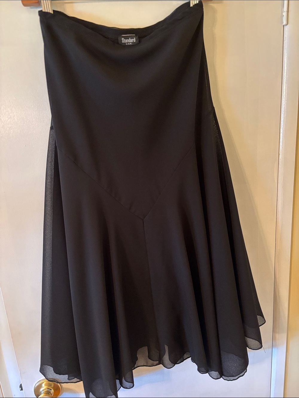 Black Circle Skirt - Flowy Skater Silhouette
